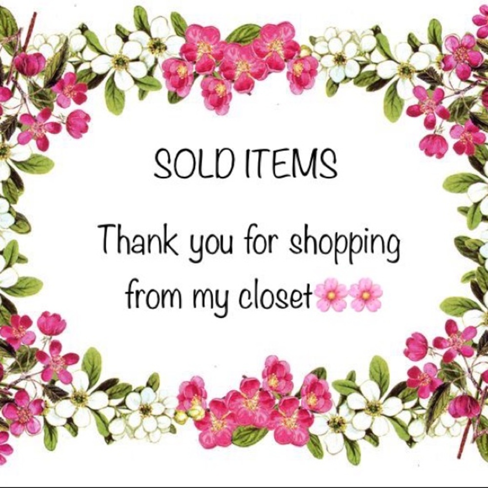 Sold items
